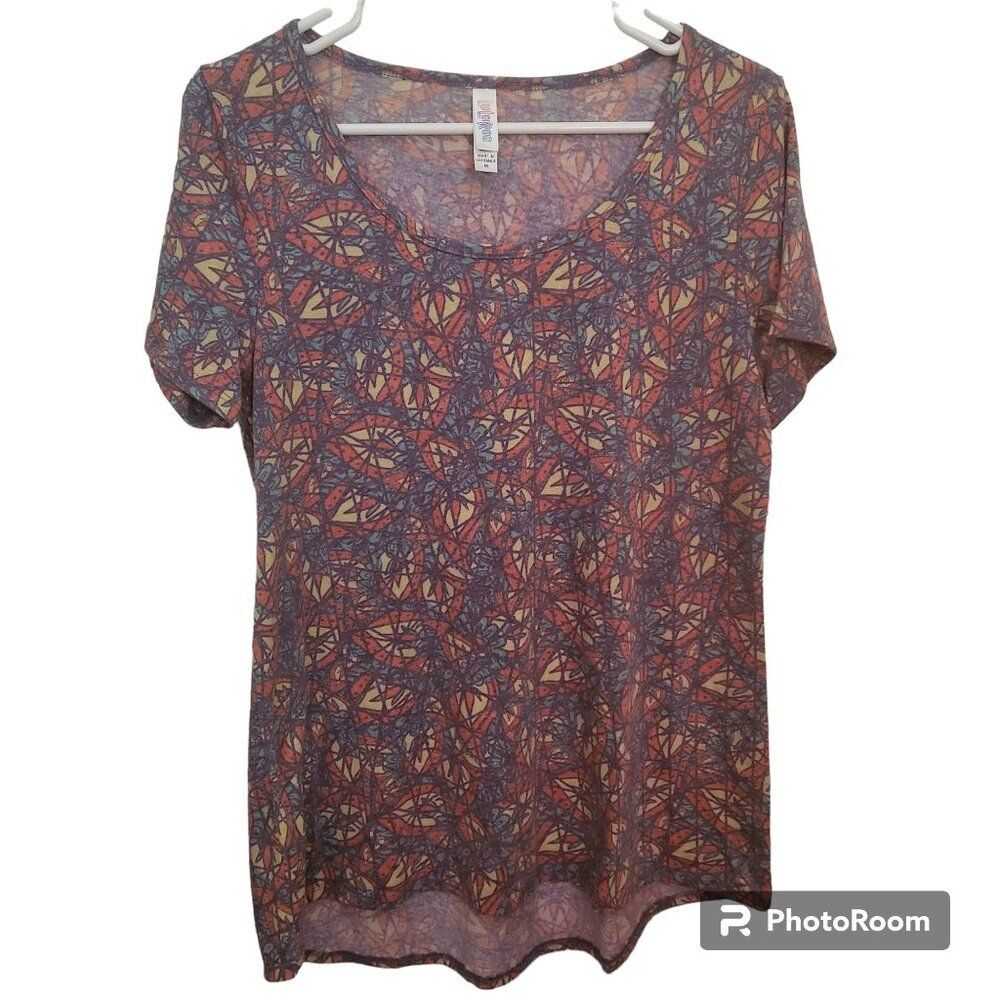 LuLaRoe Multi-color Mosaic Classic-T
